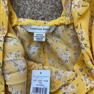 AE yellow romper